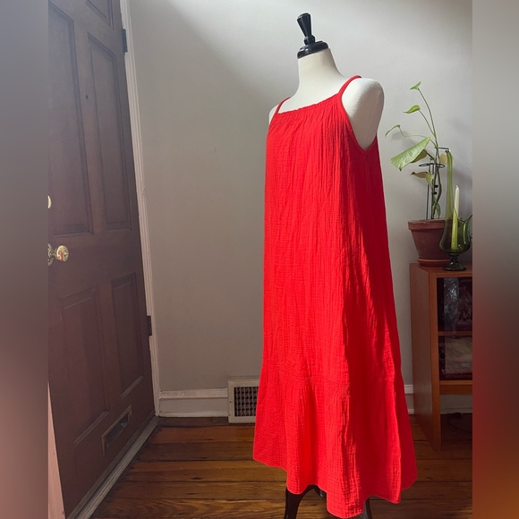 NWT red maxi dress from H&M - Picture 1 of 4